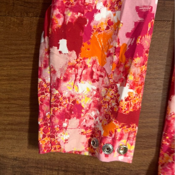 Hunter for target girl waterproof windbreaker jacket w/hood Sz large orange - Picture 4 of 8